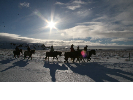 Riding Holiday Northern Lights